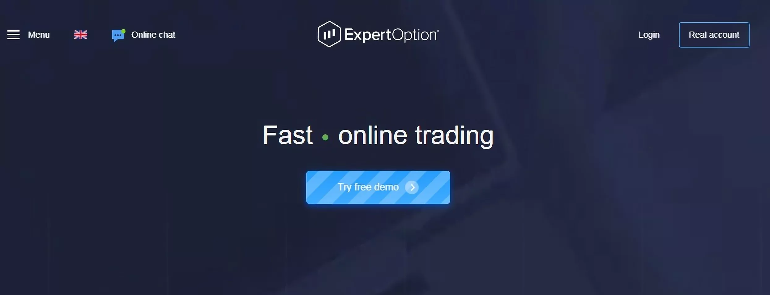 Expertoption деморахунок